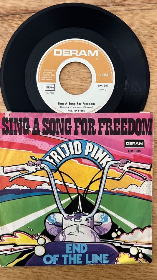 Frijid Pink - Sing A Song For Freedom / 1. D-Press. 1970 - (VG++/VG+)