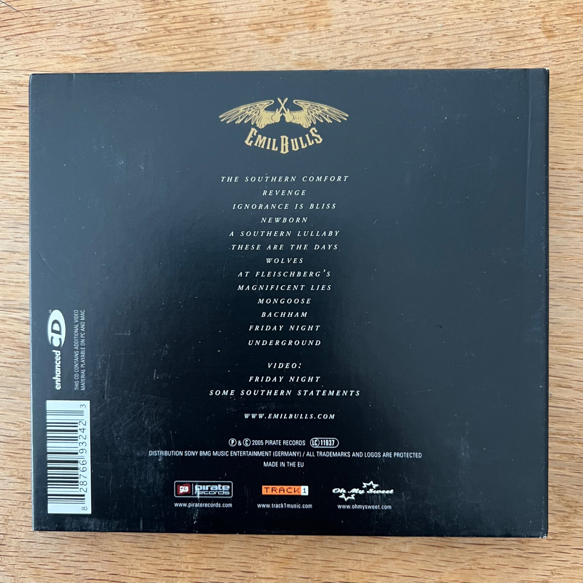 Emil Bulls - The Southern Comfort / CD - 1. D-Press. 2005 - (M-/M-)