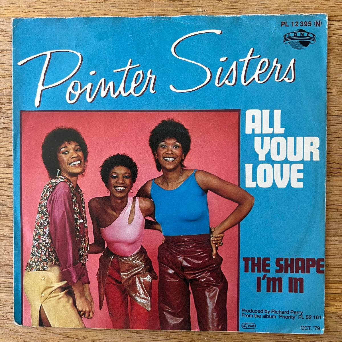 Pointer Sisters - All Your Love / 1. D-Press. 1979 - (M-/VG++)