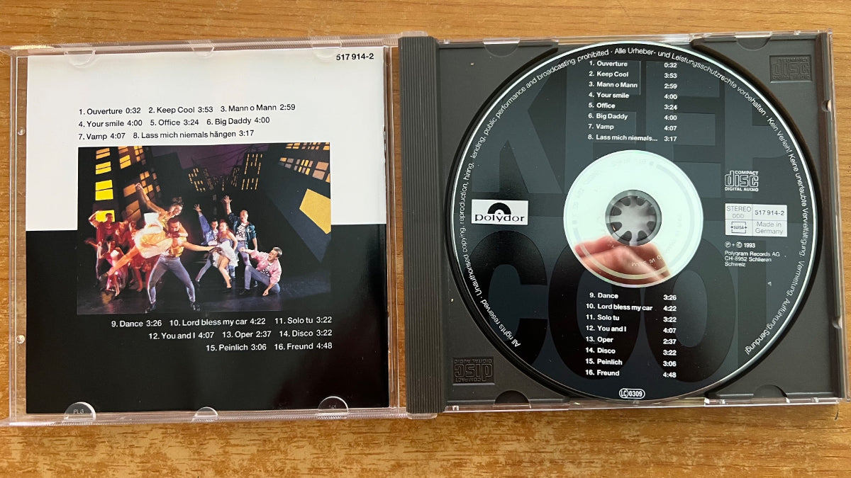 Marco Rima - Keep Cool (Musical) / 1. Swiss-Press. 1993 - (M-/M-)