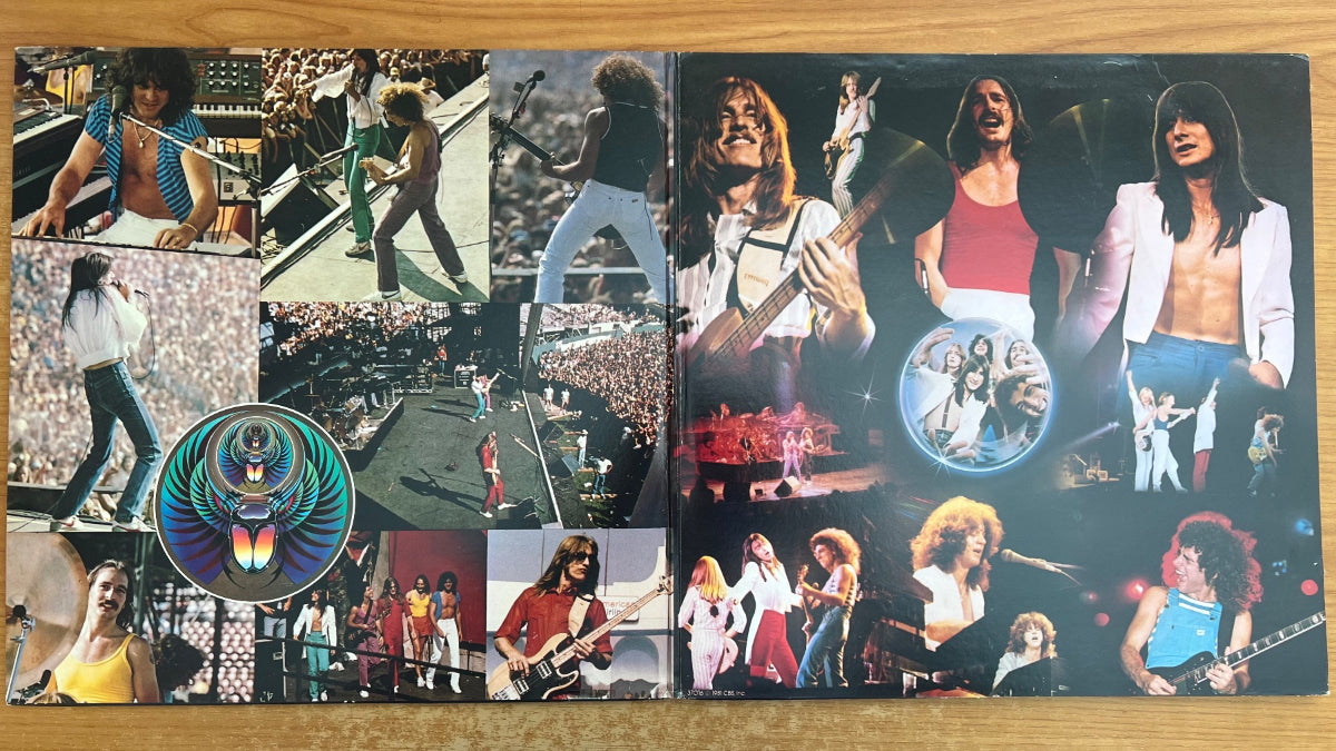 Journey - Captured / 2 LP & Poster - 1. US-Press. 1981 - (M-/VG++)