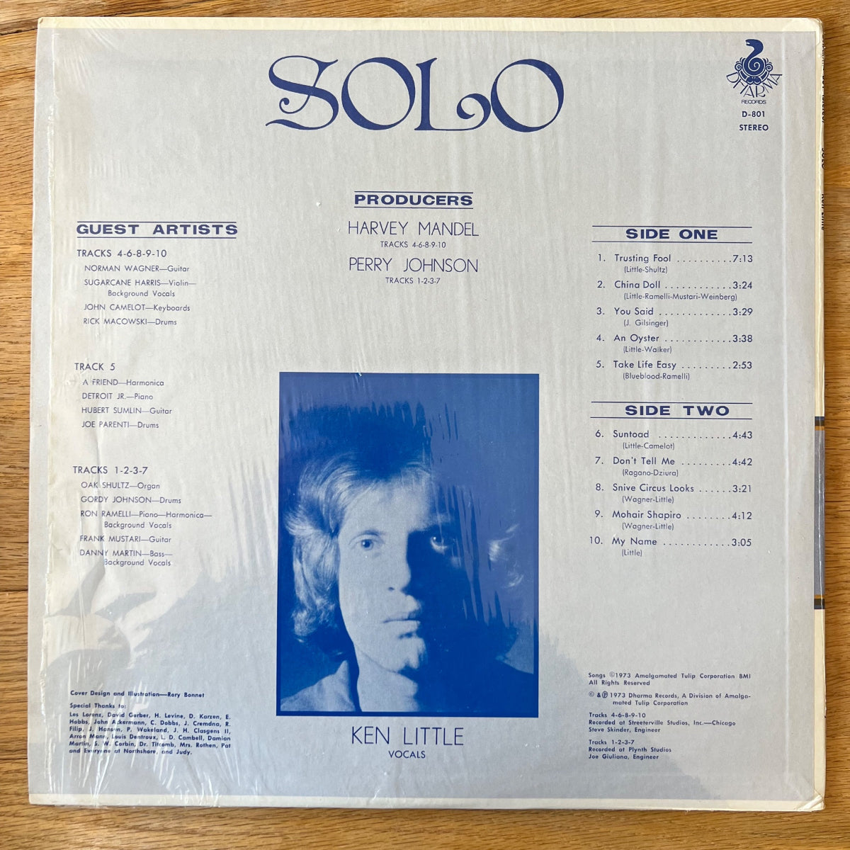 Ken Little - Solo / 1. US-Press. 1973 - (M-/VG++)