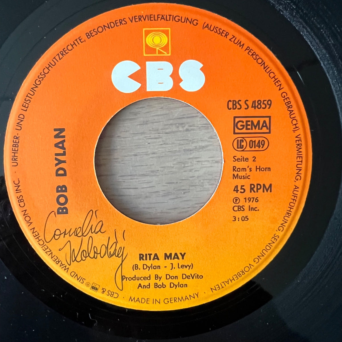 Bob Dylan - Stuck Inside Of Mobile... / 1. D-Press. 1976 - (VG++/VG++)