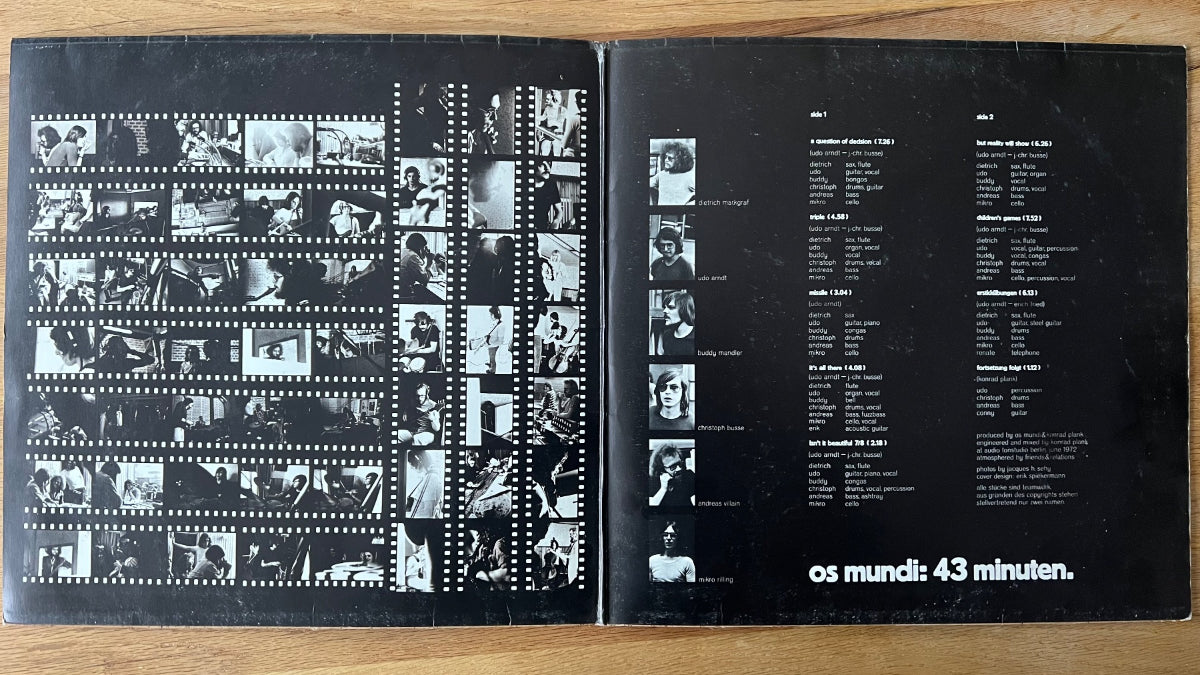 Os Mundi - 43 Minuten / 1.D-Press. 1972 - (VG+/VG+)