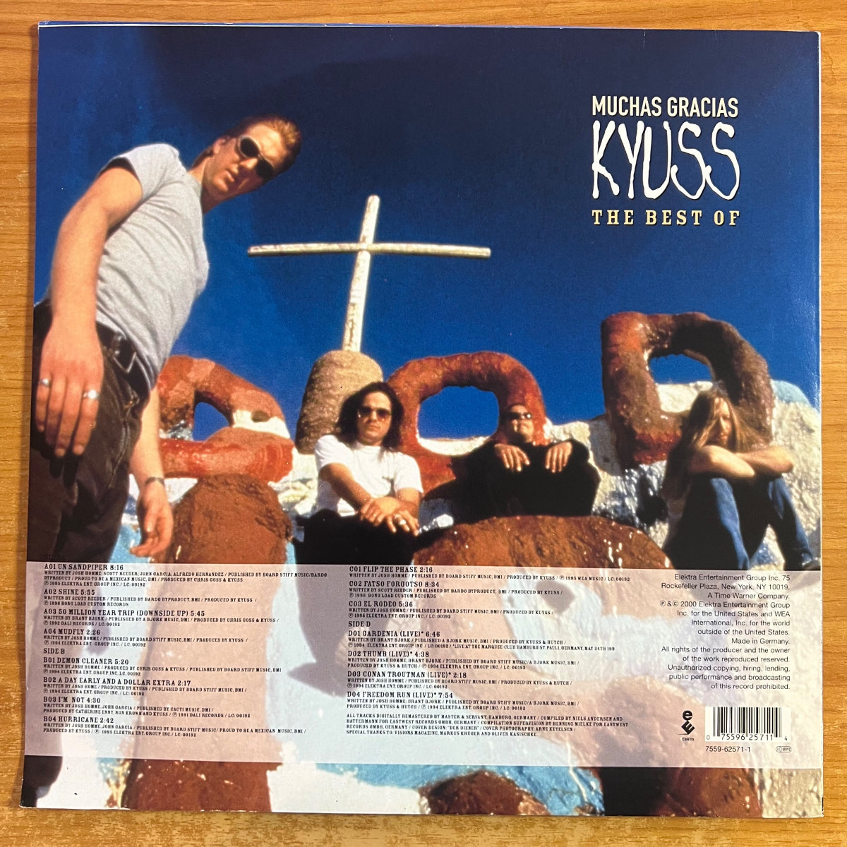 Kyuss - Muchas Gracias, The Best Of / 2 LP - 1. EU 2000 - (Mint/M-)
