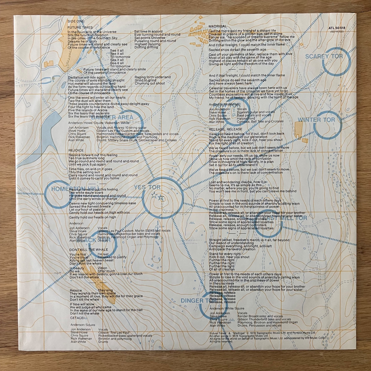 Yes - Tormato / 1. D-Press. 1978 - (M-/M-)