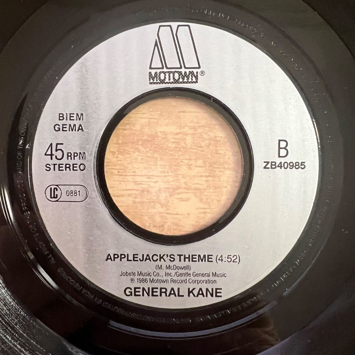 General Kane - Crack Killed Applejack / 1. EU-Press. 1986 - (VG++/VG++)