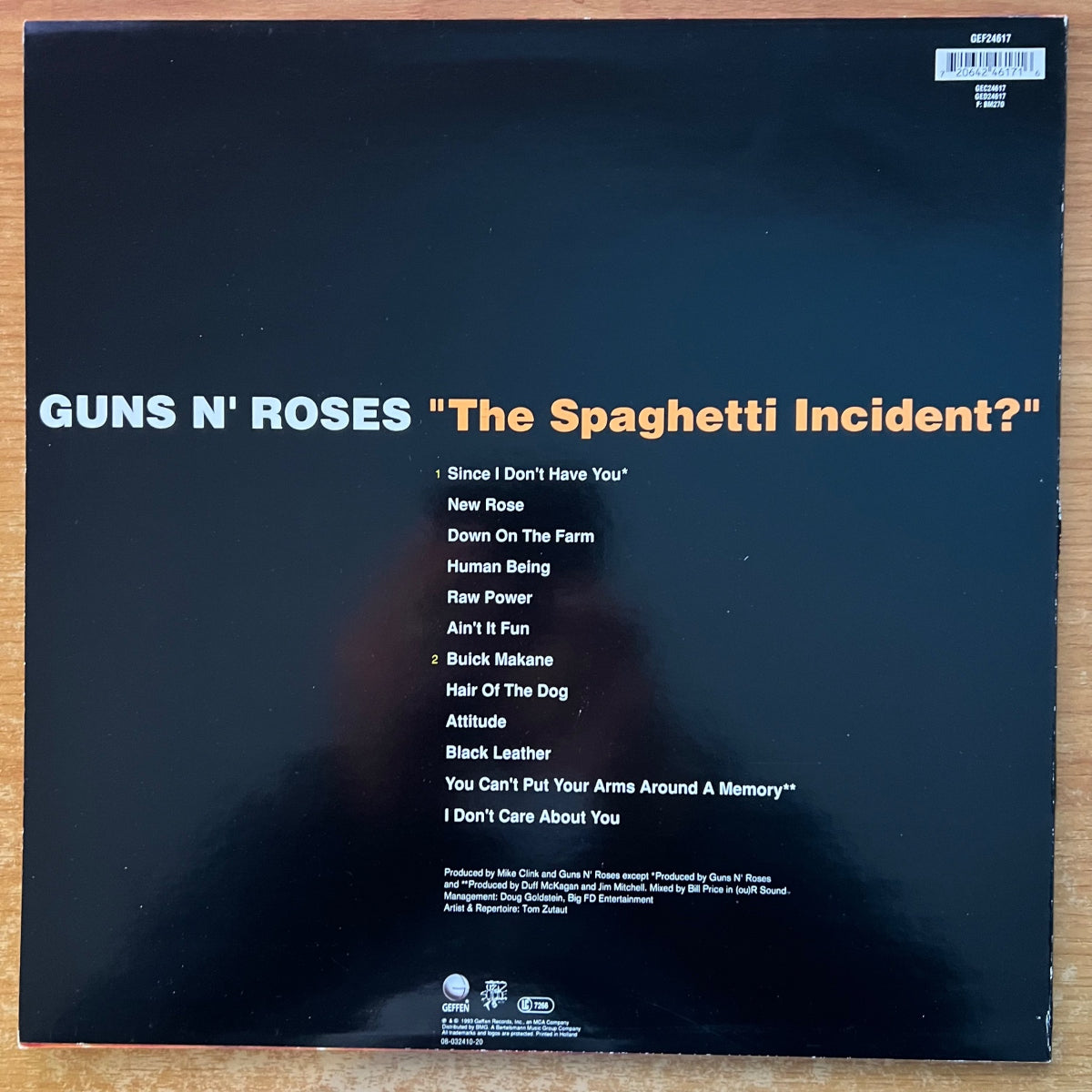 Guns N' Roses - The Spaghetti Incident? / 1. NL-Press. 1993 - (M-/M-)