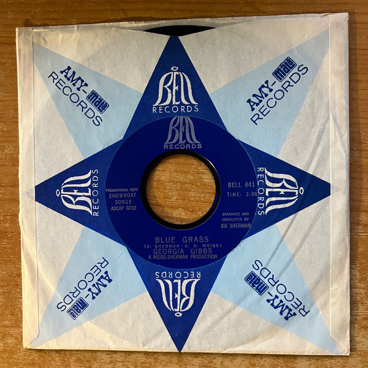 Georgia Gibbs - Kiss Of Fire / US-Promo 1966 - (VG++/VG+)