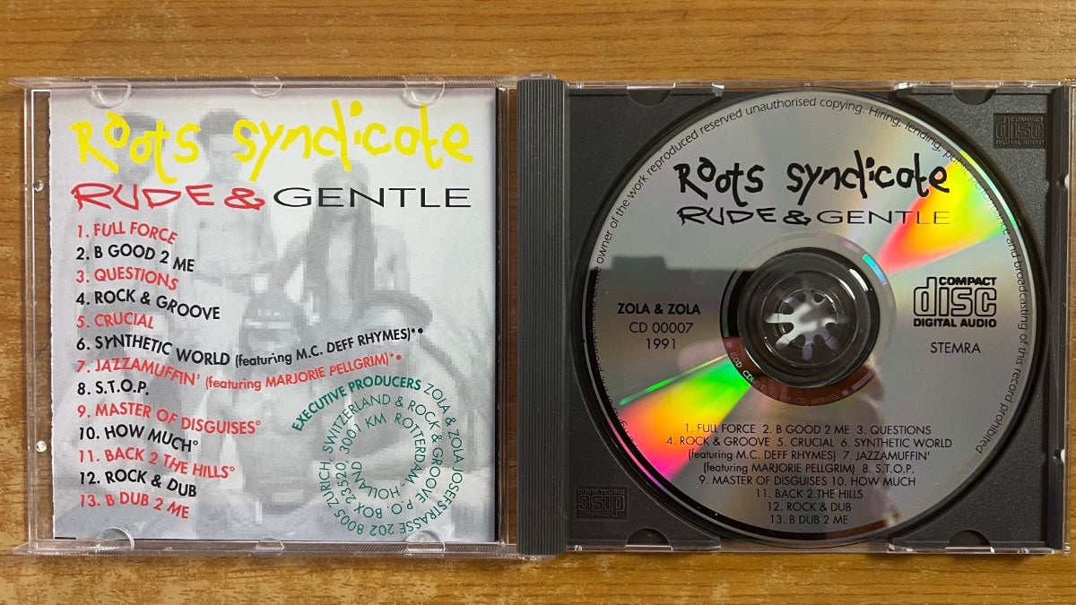 Roots Syndicate - Rude &amp; Gentle / CD - 1ère édition néerlandaise. 1991 - (VG++/M-)