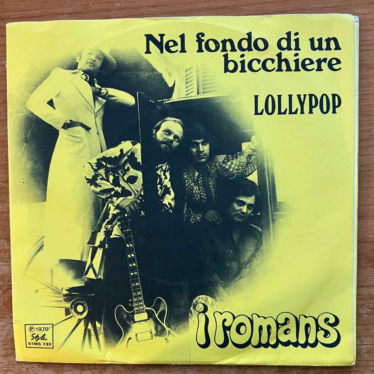 I Romans - Nel Fondo Di Un Bicchiere / 1. Italy-Press. 1970 - (VG++/VG++)