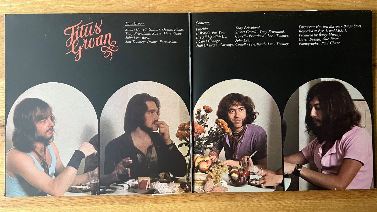 Titus Groan - Same / 1. UK-Press. 1970 - (M-/M-)