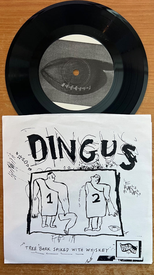 Dingus - Tree Bark Spiked With Whiskey / 7"EP - Mexico 199? - (M-/M-)