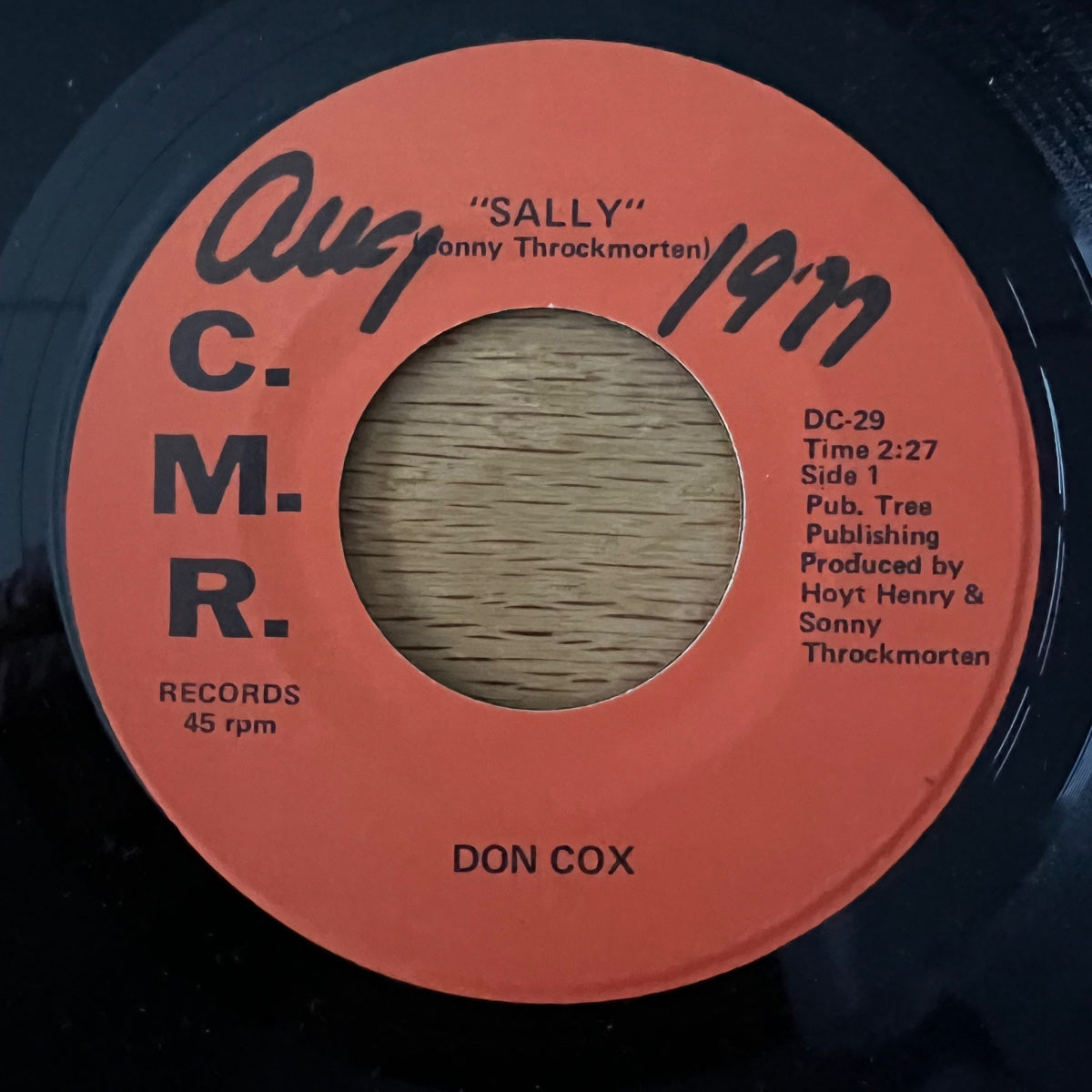 Don Cox - Sally / 1. US-Press. 1977 - (VG++/Neutral)