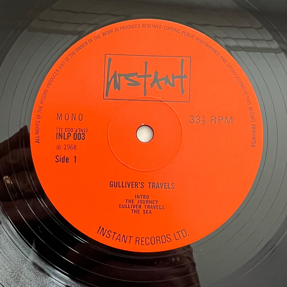 Gulliver's Travels - Same / 1. UK-Press. 1968 - (M-/VG++)