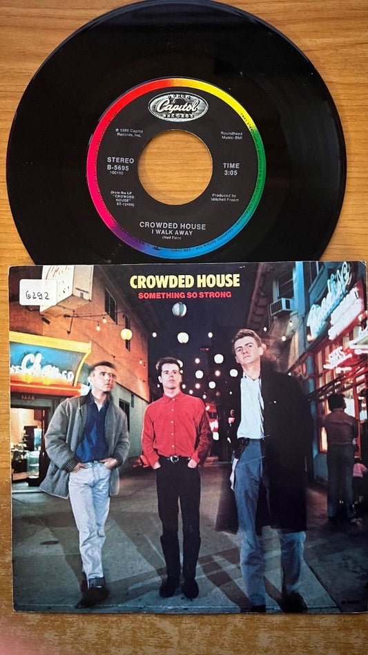 Crowded House - Something So Strong / 1. US-Press. 1986 - (M-/M-)