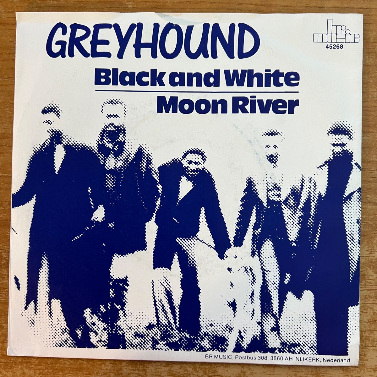 Greyhound - Black And White / NL-Press. 1988 - (M-/VG++)
