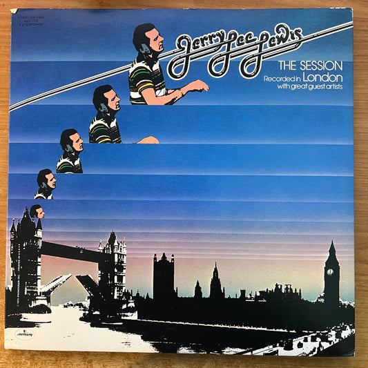 Jerry Lee Lewis -The Session Recorded In London With Great Guest / 2 LP - 1.UK-Press. 1973 - (M-/VG++)