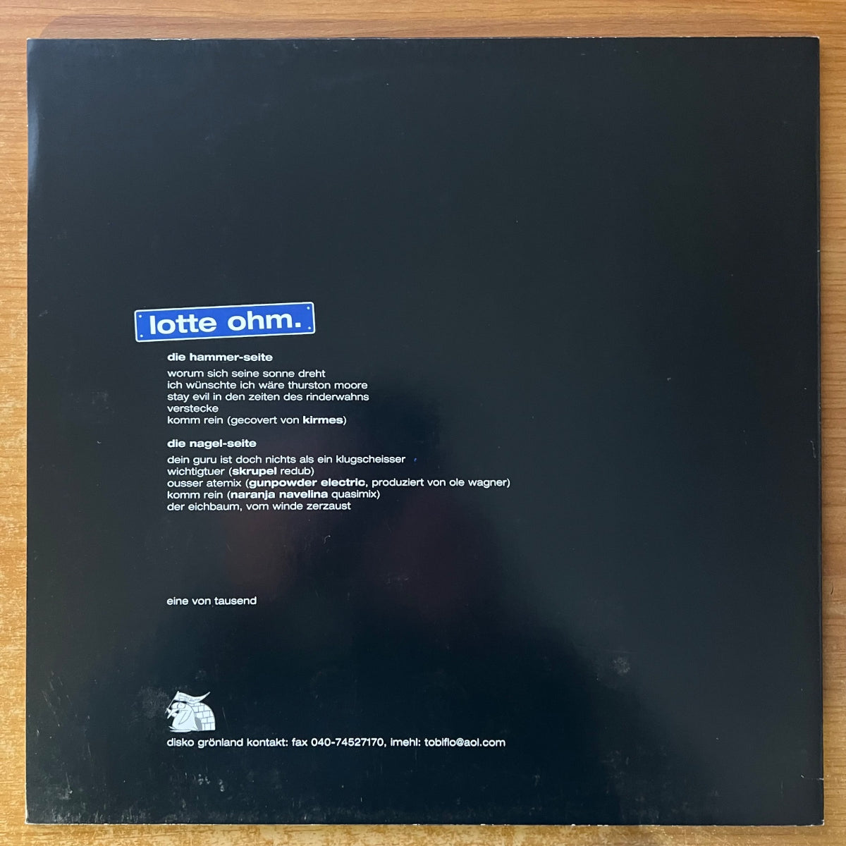 Lotte Ohm - Same / 1. D-Press. 1998 - (Mint)