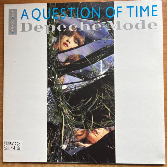 Depeche Mode - A Question Of Time (Extended Remix / 1. D-Press. 1986 - (M-/VG++)