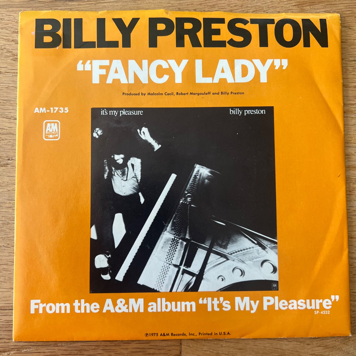 Billy Preston - Fancy Lady / 1. US-Press. 1975 - (M-/VG++)