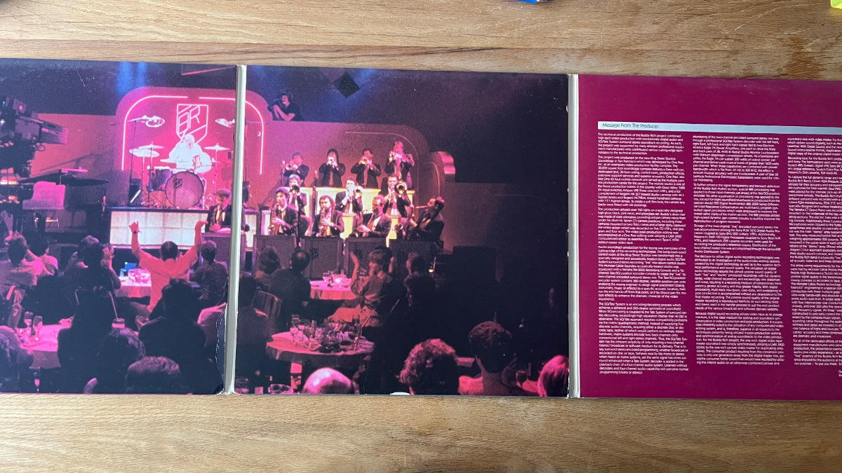 Buddy Rich & His Band - Live On King Street / Audioph. MFSL 1986 - (M-/VG+)