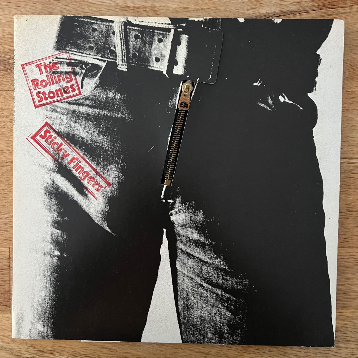 Rolling Stones - Sticky Fingers / 1. D-Press. 1971 - Misprint - (M-/VG++)