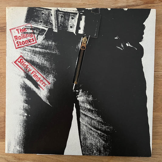 Rolling Stones - Sticky Fingers / 1. D-Press. 1971 - Misprint - (M-/VG++)