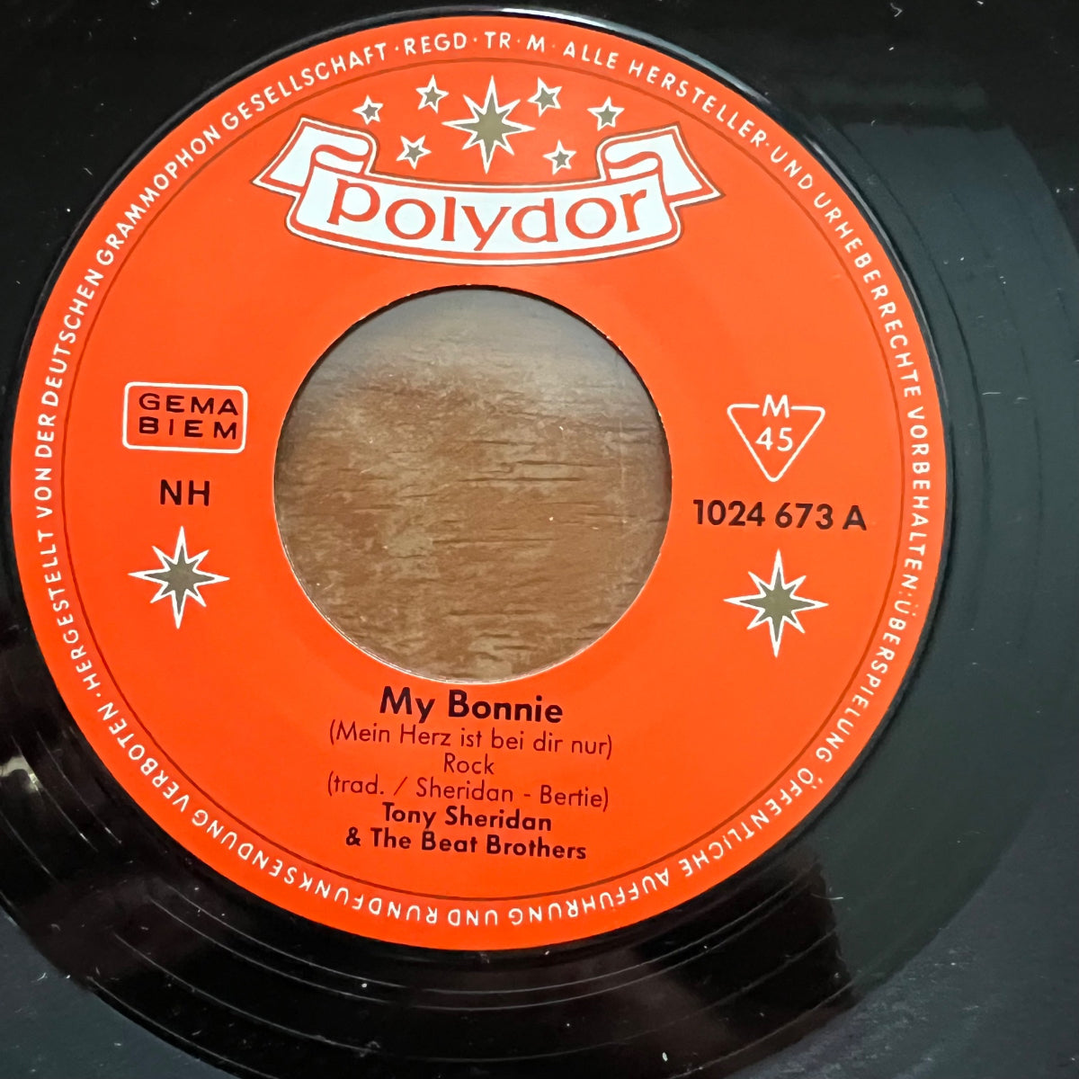 Tony Sheridan & Beat Brothers - My Bonnie / D-Press. 1986 - (M-/VG++)