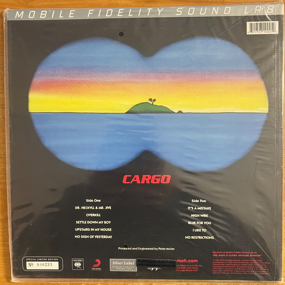 Men At Work - Cargo / Audiophile MFSL 2013 - (Mint & Sealed)