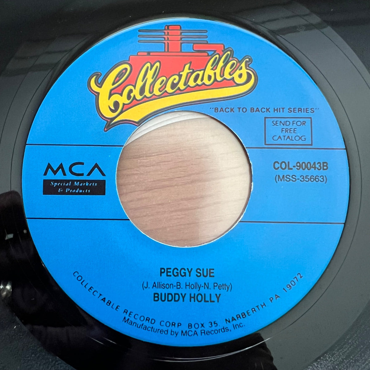Buddy Holly - Everyday, Peggy Sue / US-Press. RE von 1957 - (M-/Neutral)