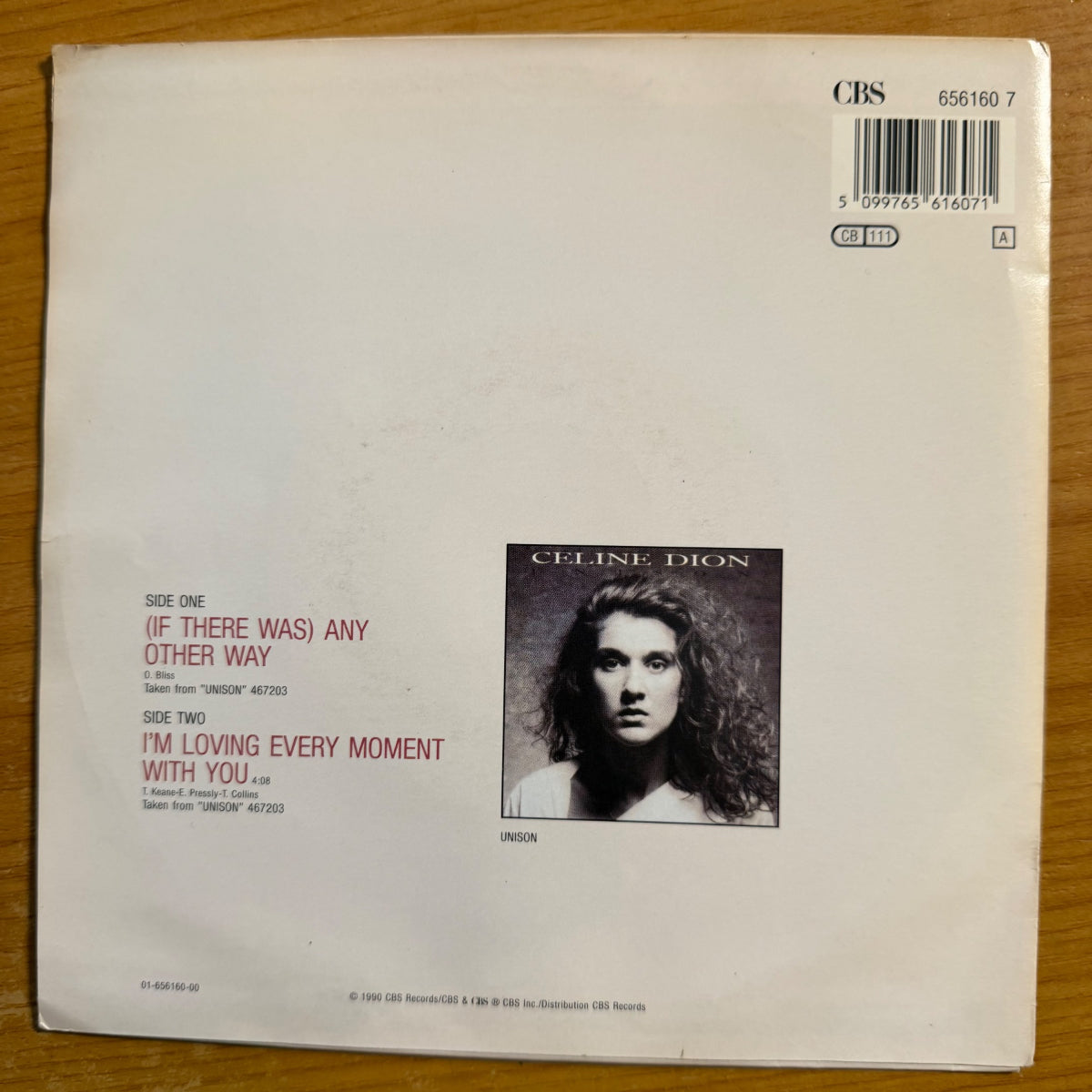 Celine Dion - (If There Was) Any Other Way / 1. NL-Press. 1990 - (M-/VG++)