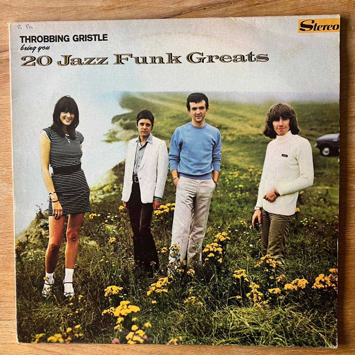 Throbbing Gristle - 20 Jazz Funk Greats / Italy Press. 1981 - (M-/VG++)