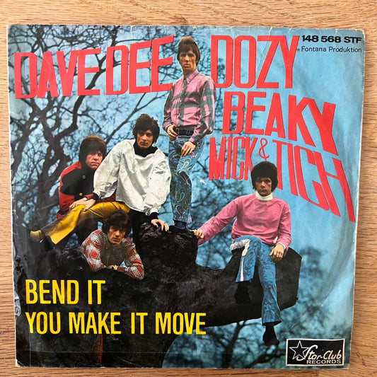 Dave Dee, Dozy, Beaky, Mick & Tich - Bend It / 1. D-Press. 1966 - (VG+/VG)