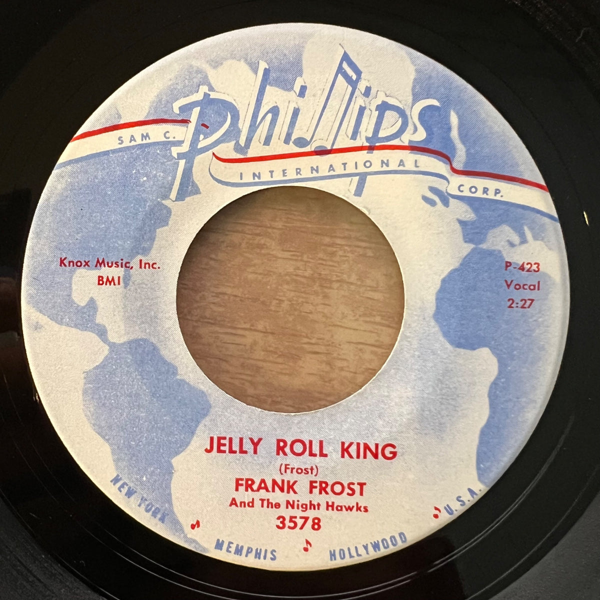 Frank Frost - Crawlback / 1. US-Press. 1962 - (M-/Neutral)