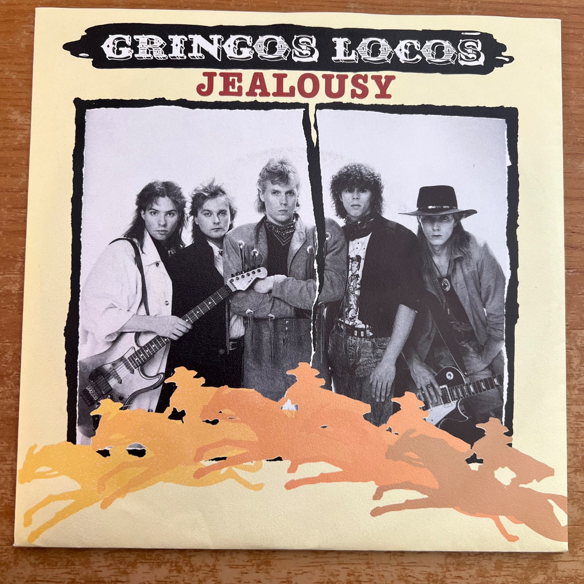 Gringos Locos - Jealousy / 1. NL-Press. 1988 - (M-/VG++)