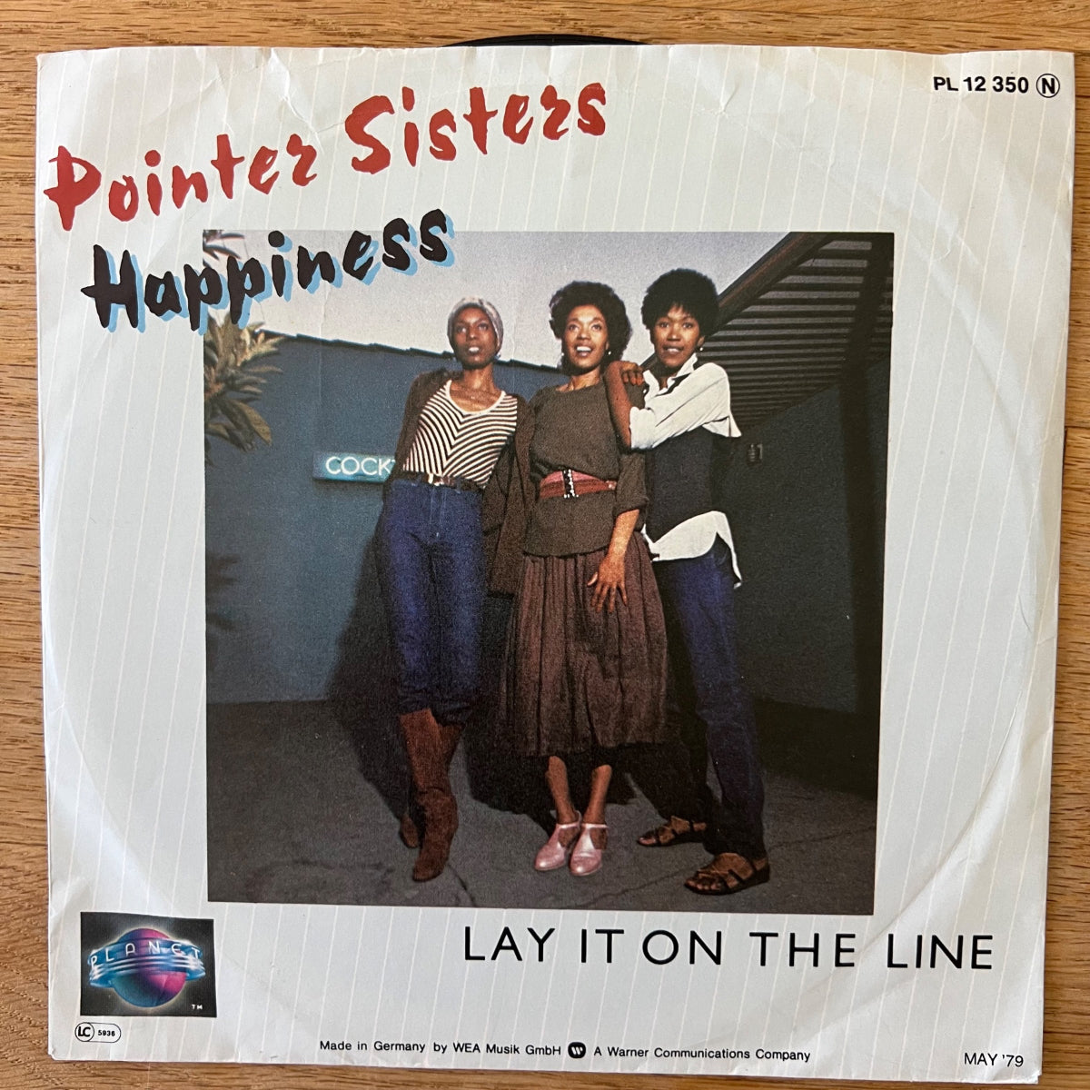 Pointer Sister - Happiness / 1. D-Press. 1979 - (M-/VG++)