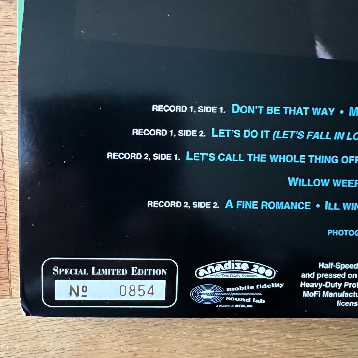 Ella Fitzgerald & Louis Armstrong - Ella & Louis Again / Audiophile MFSL 1996 - (Mint / Mint)