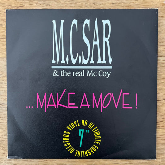 M.C. Sar & Real McCoy - Ake A Move! / 1. D-Press. 1991 - (M-/VG++)