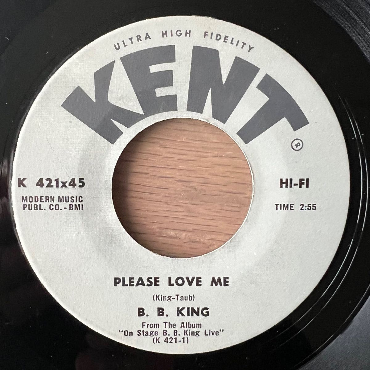 B.B. King - Please Love Me / 1. US-Press. 1965 - (VG+/Neutral)
