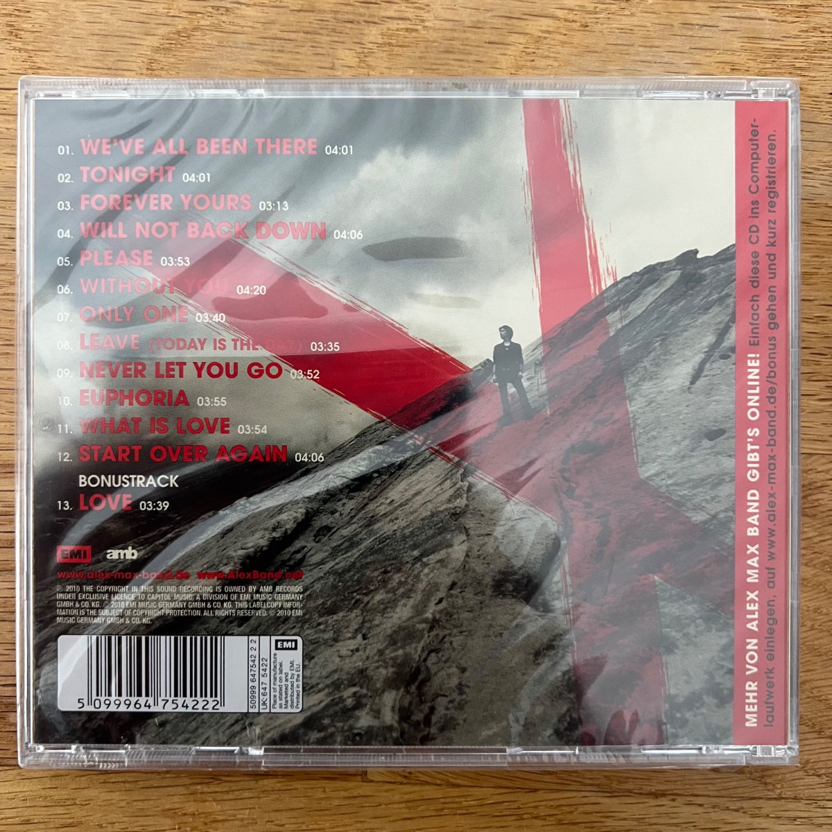 Alex Max Band - We've All Been There / CD - 1. D-Press. 2010 - (Mint & Sealed)