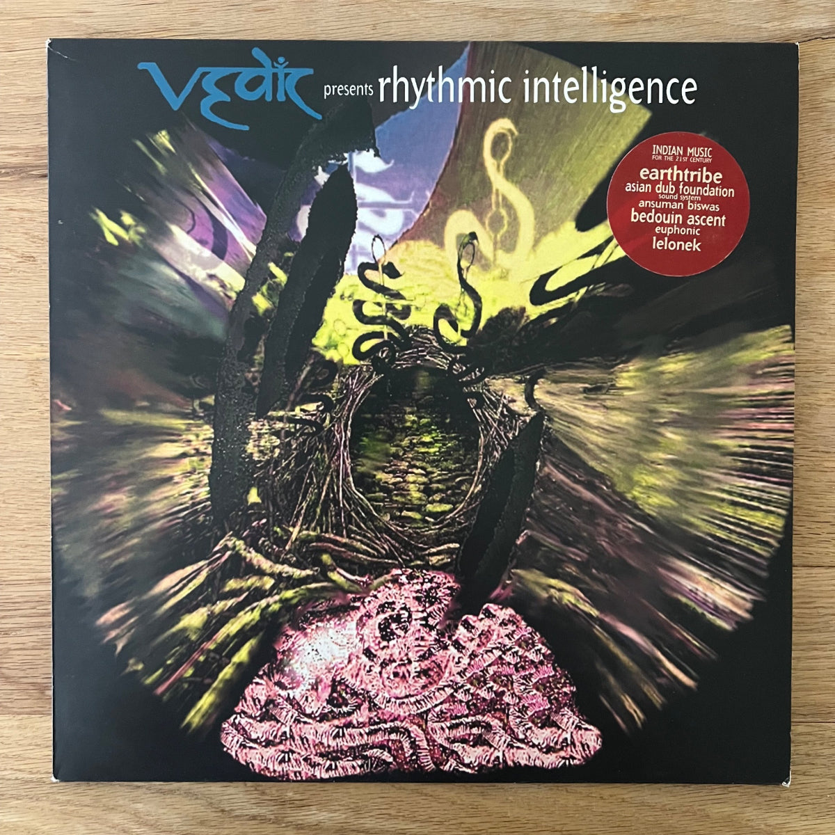 Vedic - Presents Rhythmic Intelligence / 2 LP - 1. Belgien-Press. 1997 - (M-/M-)