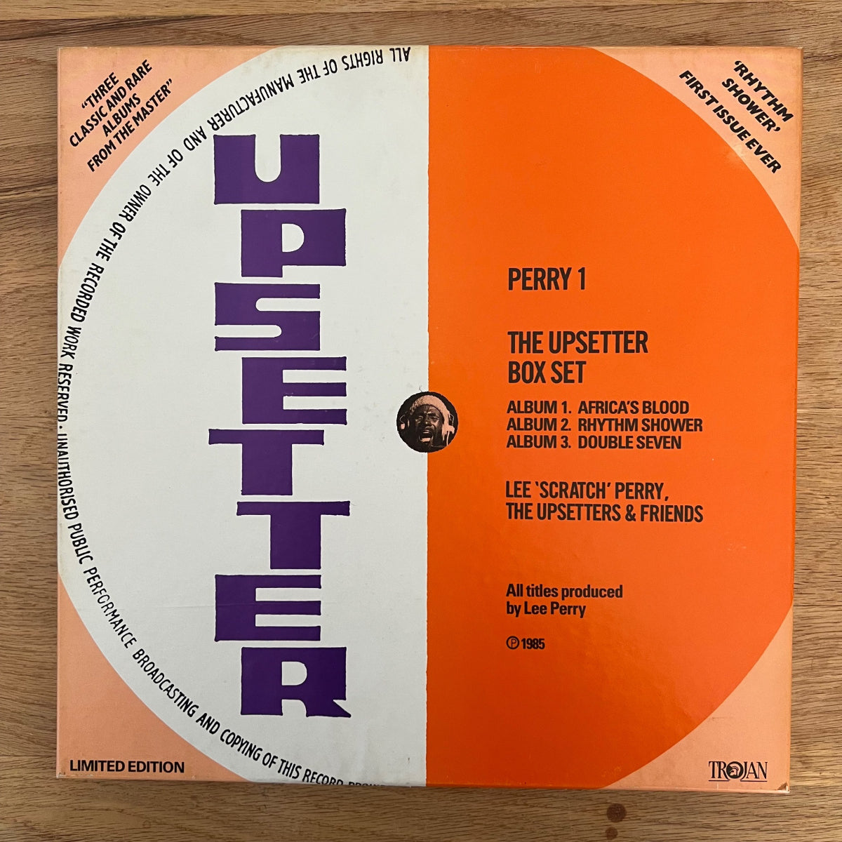 Lee "Scratch" Perry, Upsetters & Friends - Upsetter Box Set / 3 LP-Box-Set - 1. UK-Press. 1985 - (M-M-)