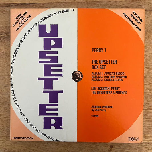 Lee "Scratch" Perry, Upsetters & Friends - Upsetter Box Set / 3 LP-Box-Set - 1. UK-Press. 1985 - (M-M-)