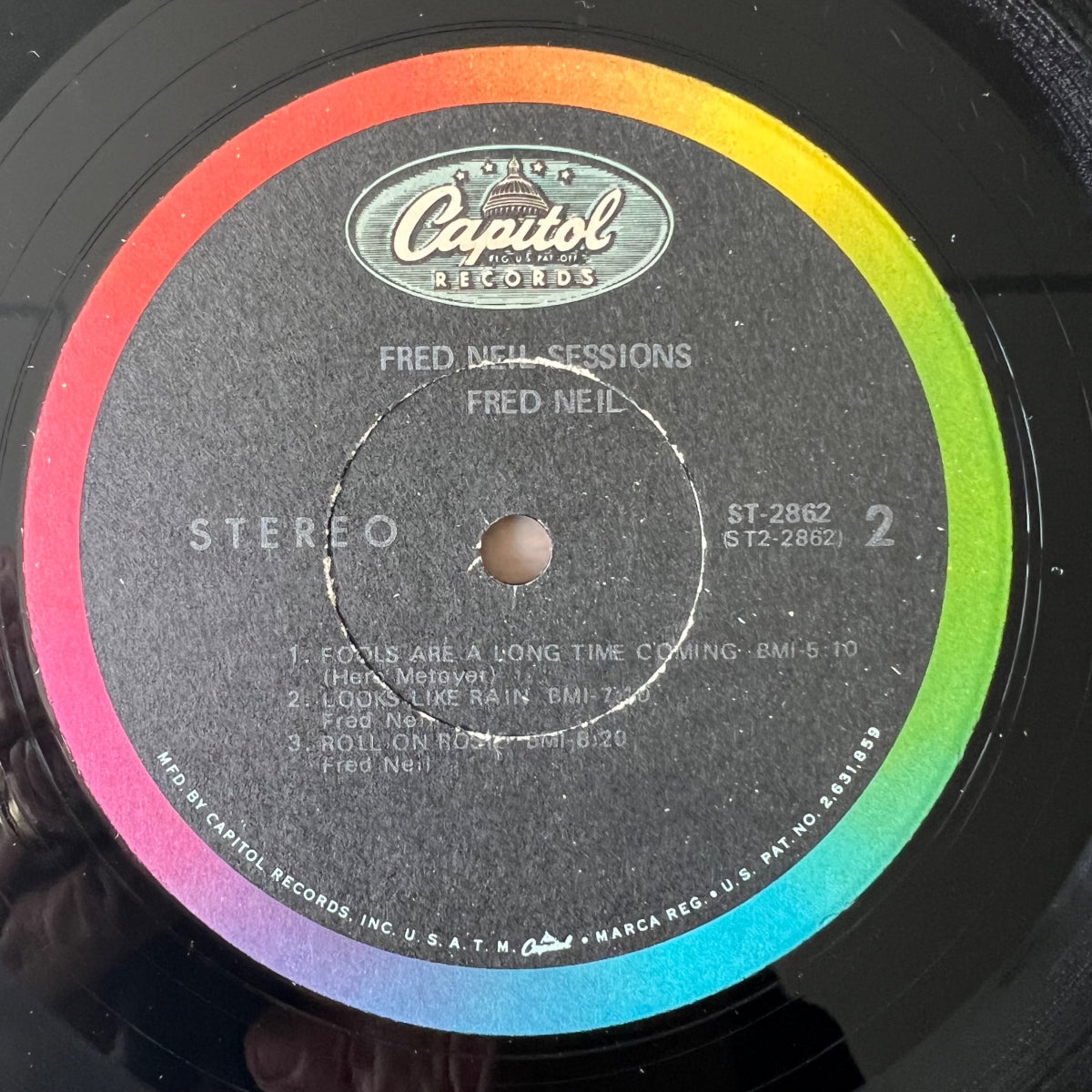 Fred Neil - Sessions / 1. US-Press. 1968 - (VG++/VG+)
