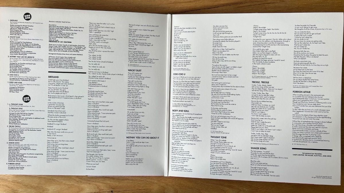 Manhattan Transfer - Extensions / Audiophile MFSL 1994 - (Mint)