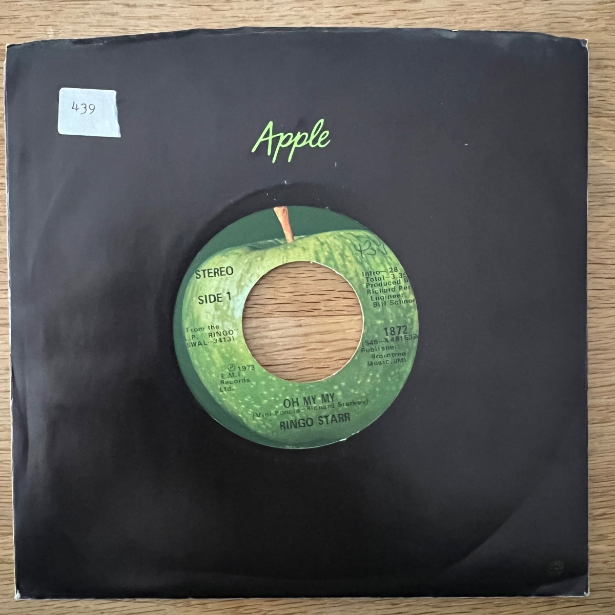 Ringo Starr - Oh My My / 1. US-Press. 1974 - (M-/VG++)