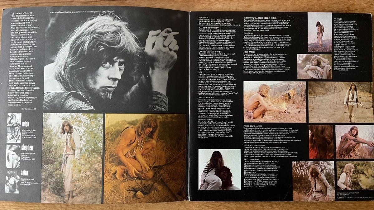 John Mayall - Blues From Laurel Canyon / 1. UK-Press. 1968 - (VG+/VG++)