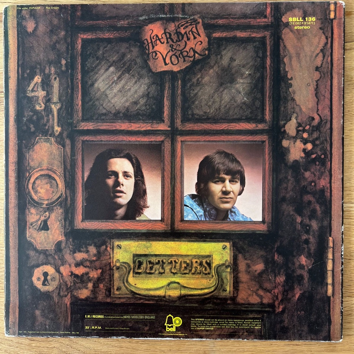 Hardin & York - The World's Smallest Big Band / 1. UK-Press. 1970 - (VG++/VG+)