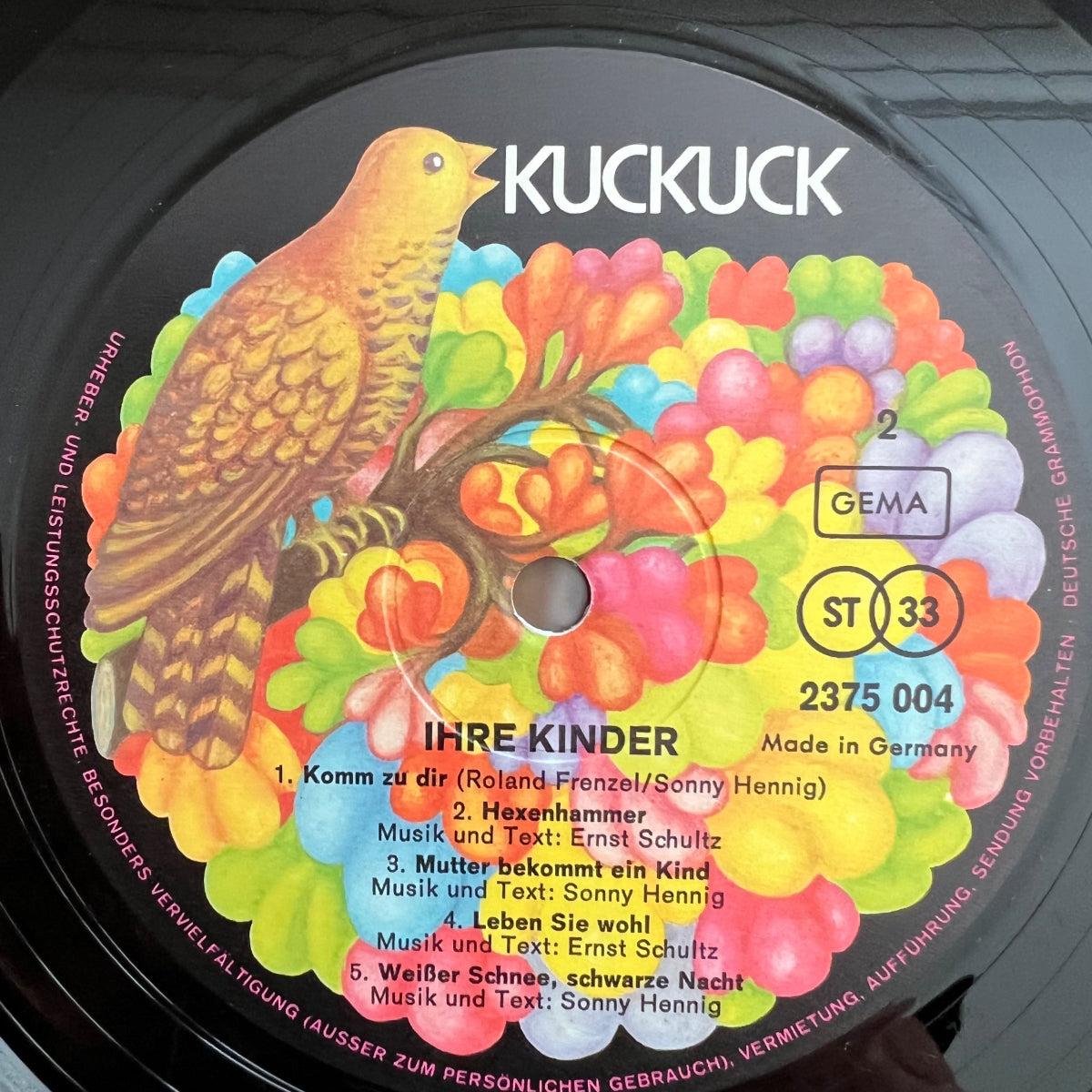 Ihre Kinder - 2375004 / 1. D-Press. 1970 - (M-/M-)